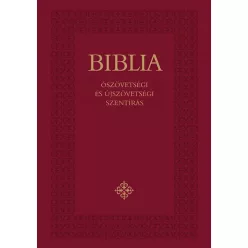   BIBLIA ószövetségi és újszövetségi szentírás (diák/bordó) - 