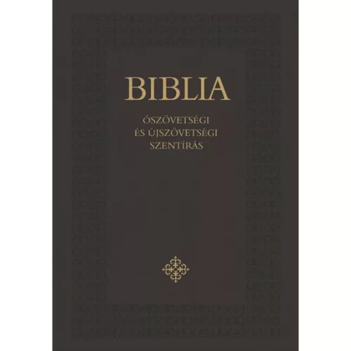 BIBLIA ószövetségi és újszövetségi szentírás (sztenderd/fekete)
